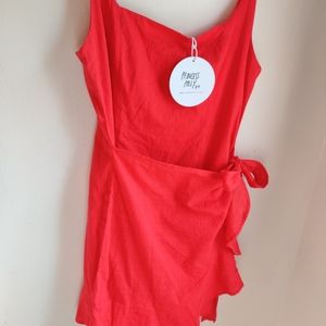 Princess Polly Red Dress NWTs